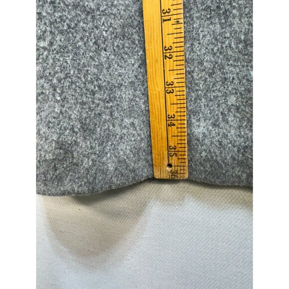 Herman Kay Womens Wool Blend Coat Size 18 Gray - Picture 6 of 13